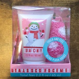 Sock and foot cream set